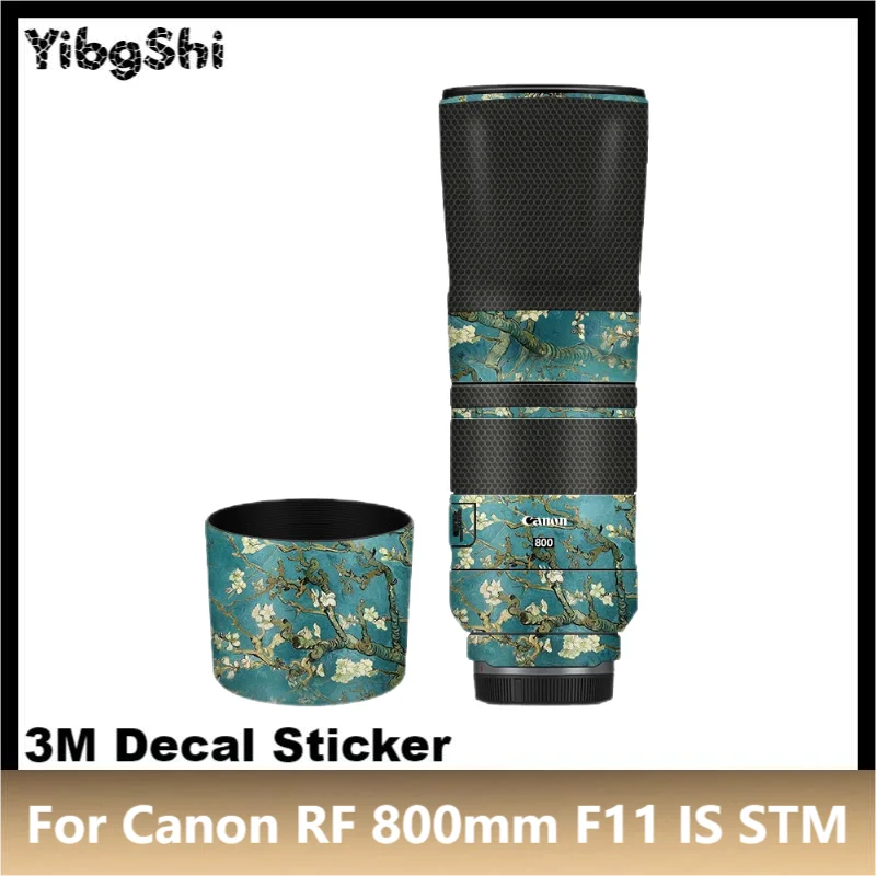 

For Canon RF 800mm F11 IS STM Lens Sticker Protective Skin Decal Vinyl Wrap Film Anti-Scratch Protector Coat RF800 800 11 F/11