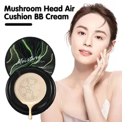 New Mushroom Head Makeup BB Cream Air Cushion Moisturizing Air-permeable Conceale Cream Tone Foundation Base Brightening Fa O6B2