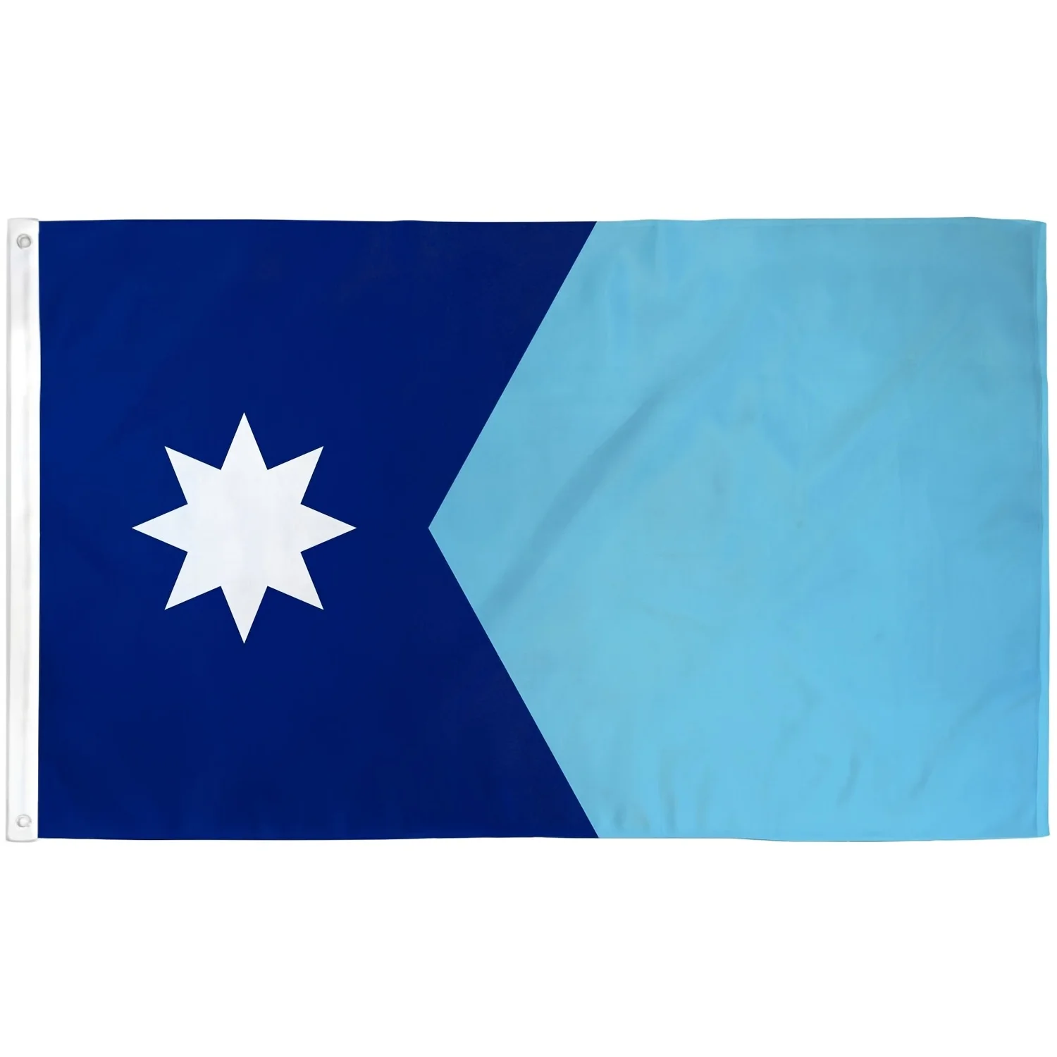 2D FLAT 1pc Minnesota State Flag, Minnesota Polyester Fabric Flag, Home Decor & Outdoor Display, Indoor Yard Wall Hanging Decor