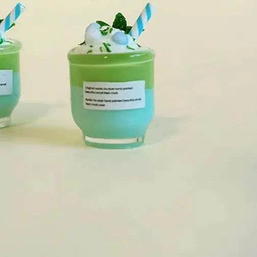 

1/12 кукольный домик, чашка для мятного молока, модель кукольного домика, магазин десертов, украшения для напитков, аксессуары для кукольного дома, ролевые игры, игрушки