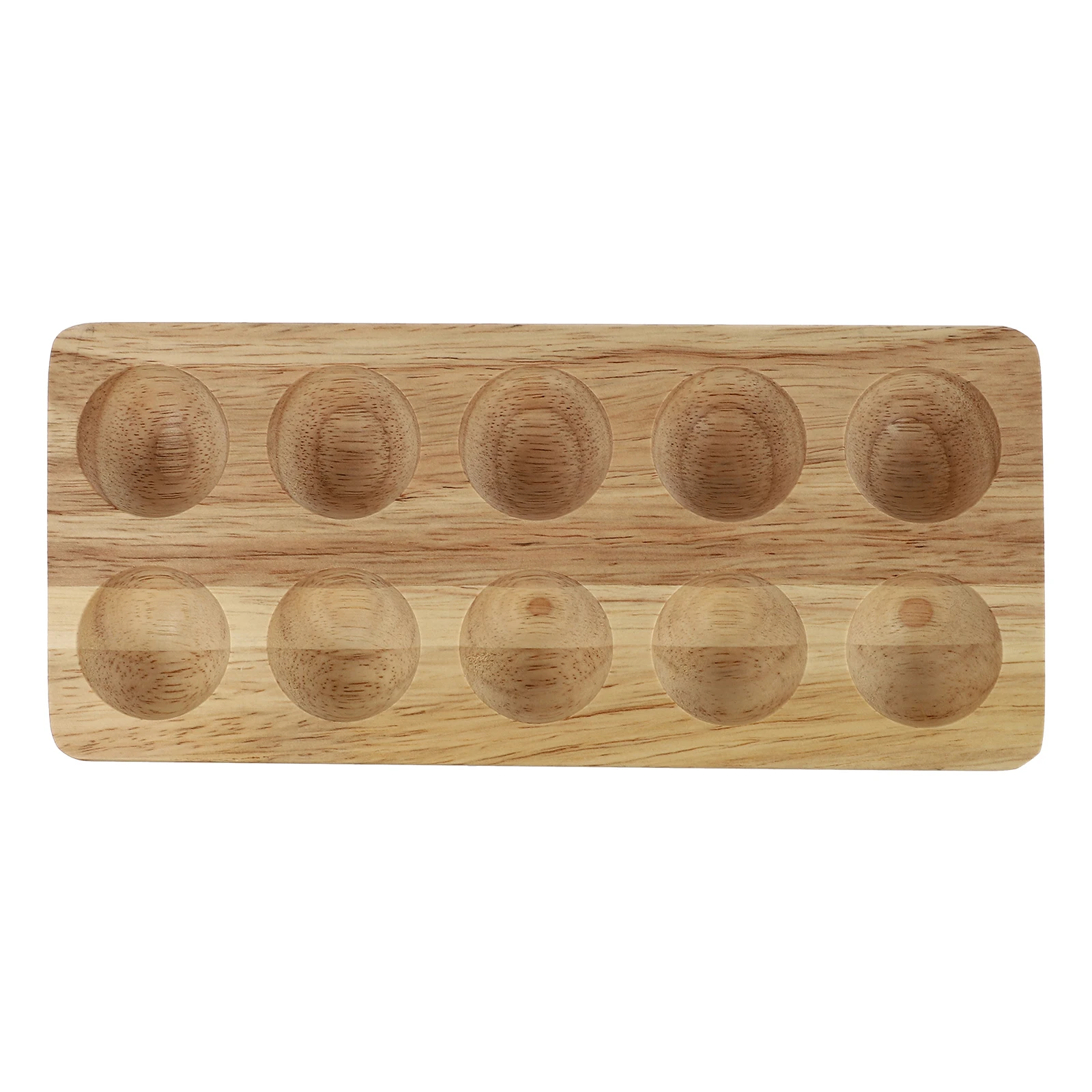 

Wooden Egg Storage Rack Protective Holder Egg Holder Simple Style Kitchenware Home Use Durability Quality Material