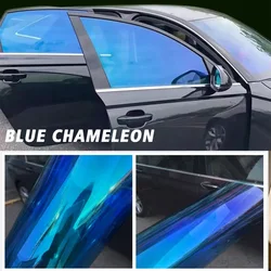 Car Windscreen Solar Tint Film Blue Chameleon Auto Front Side Windshield Window Foil Color Change Sun Solar Sticker Protector