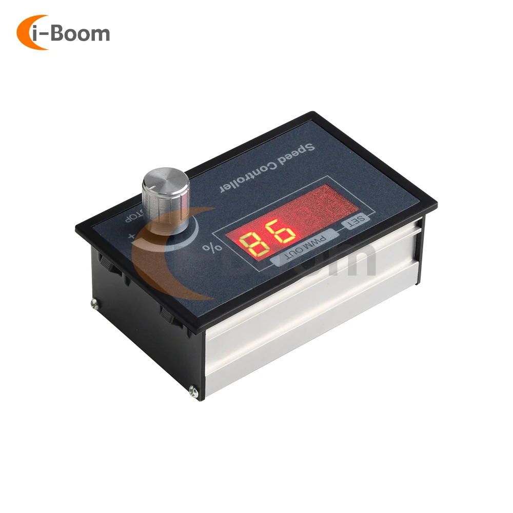 DC6-60V PWM Motor Speed Controller Motor Controller Encoder Frequency can be set Knob control