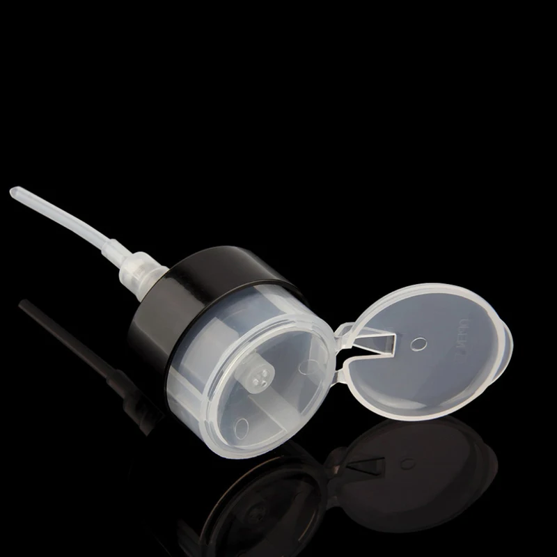 موزع بمضخة قابلة للقفل لطلاء الأظافر ومزيل المكياج ، زجاجة محمولة قابلة لإعادة الملء للسفر ، زجاجة دفع لأسفل فارغة ، #5