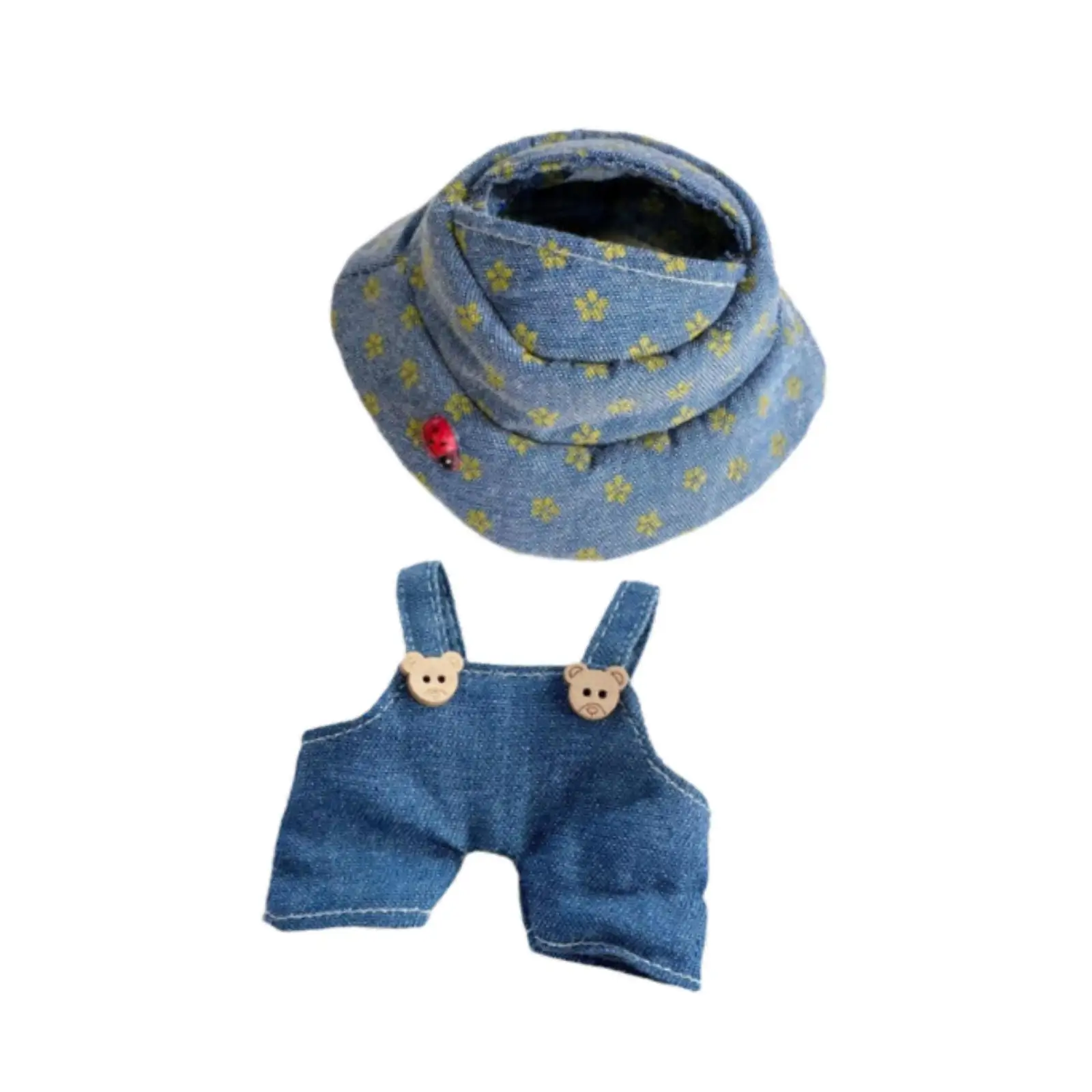 Set di pantaloni per bambole con cappello Accessori per bambole Vestiti per bambole per ragazze per bambola pendente