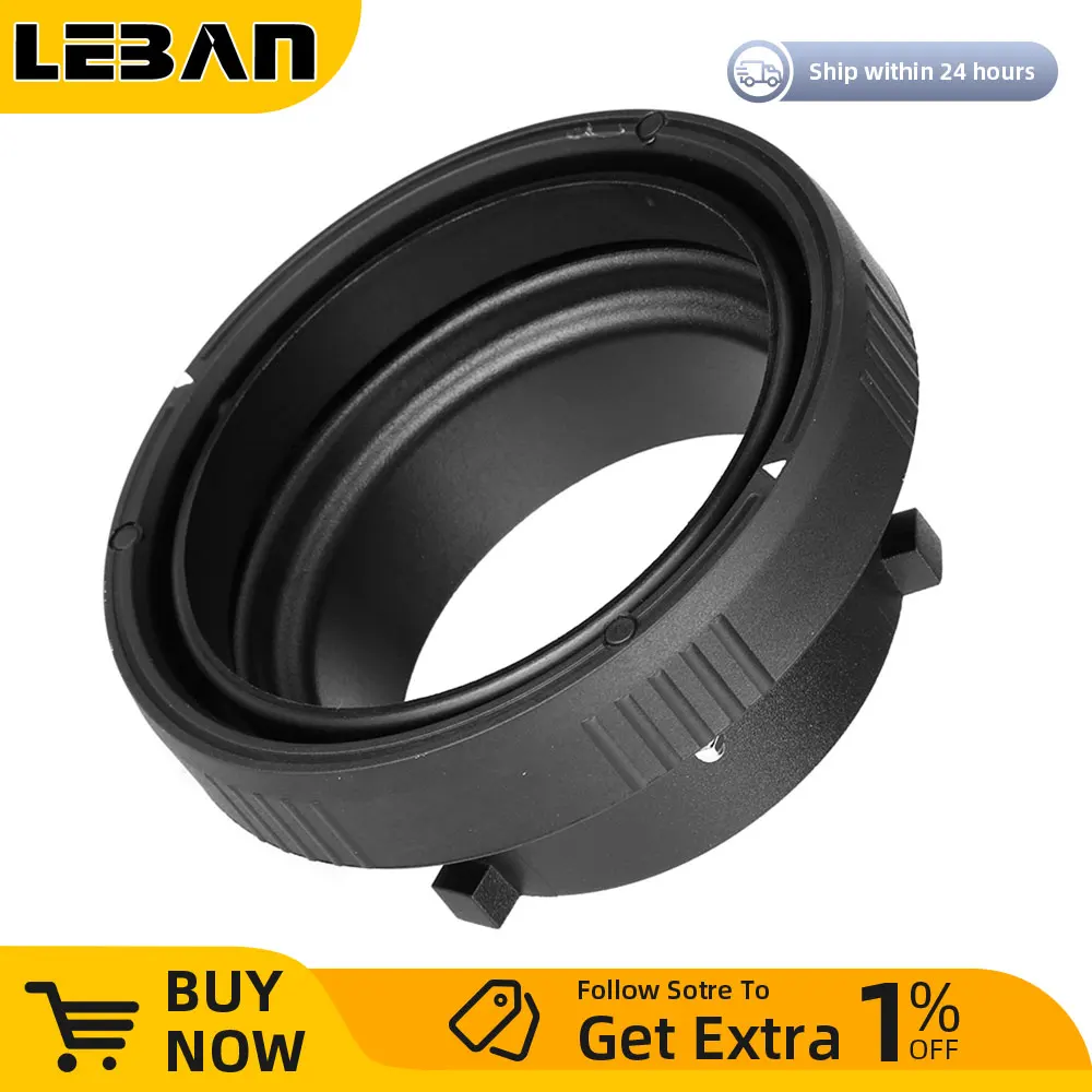 Монтажное кольцо Bowens на Elinchrom, сменный адаптер Speedring, стробоскоп для вспышки