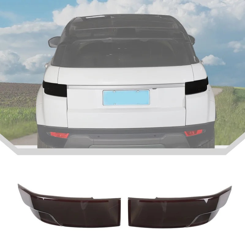 

Smoke Black Car Tail Light Lamp Decoration Cover For Land Rover Range Rover Evoque 2012-2019 Taillight Cover Exterior Accessorie