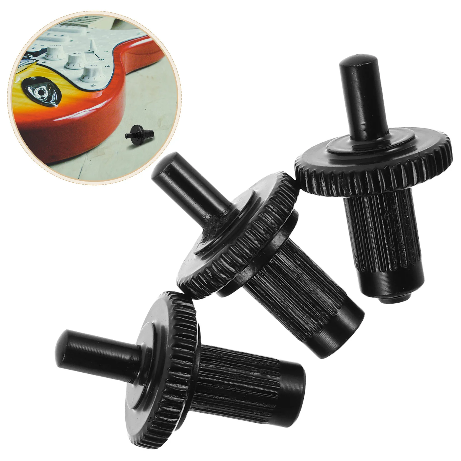 

3Pcs Electric Guitar Bridge Metal Screws 4mm Thread Precise Tuning Longevity Pickup Mounting Hardware Electric Guitar Parts