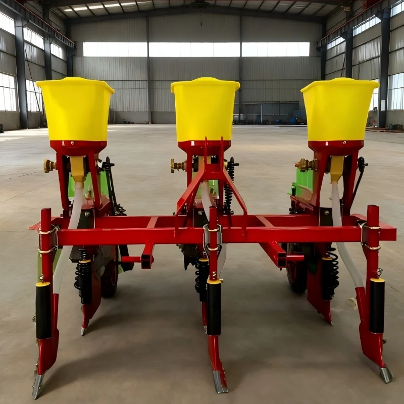 Hot Selling High Productivity Motorized Mounted Seeder with Gearbox and Engine Maize Planter for Agricultural Seeding