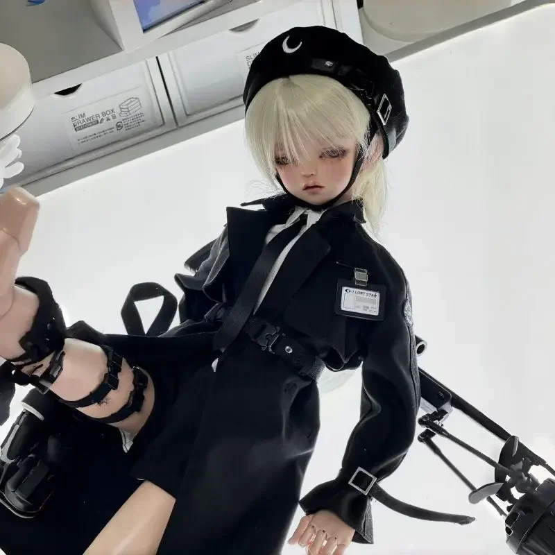 

1/4 кукольная одежда, костюм, ветровка + шляпа + рубашка + шорты + носки для куклы Bjd 45 см, игровой домик, игрушки, аксессуары для кукол, без куклы