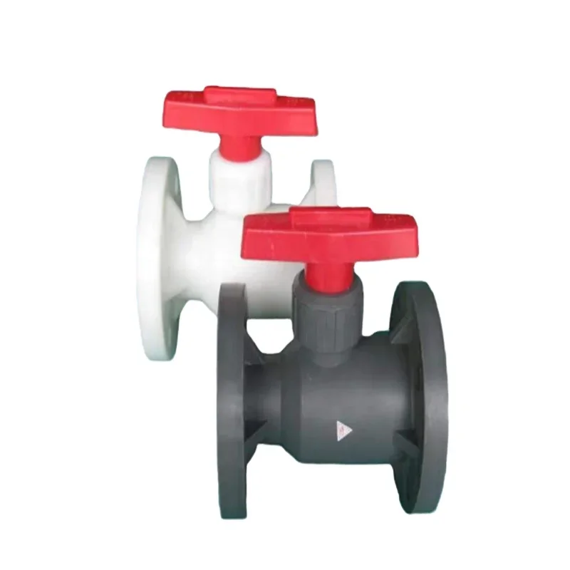 Yueer China Manufacturer Cheap Price Custom PPR Water Flange Gas 3 4 PVC Plastic  Ball Valve
