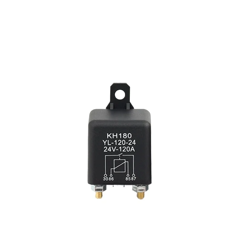 For Applicable To 120A High Current Automotive Relay 12V/24V High Power Normally Open Four Legs Total Power Supply Start Relay