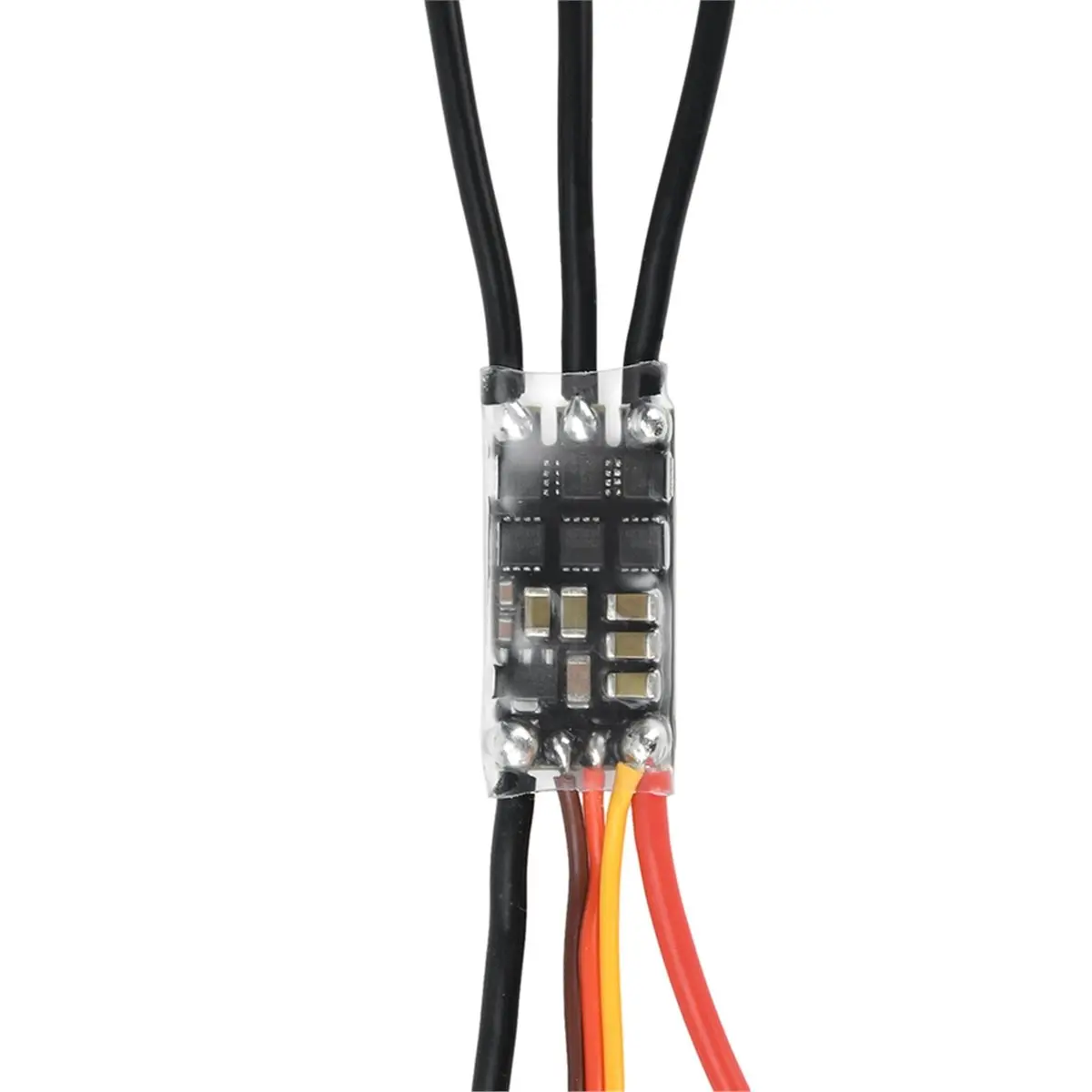 30A Brushless ESC Fan Electronic Speed Controller Motor Driver No Signal Required for DIY Fan Unidirectional