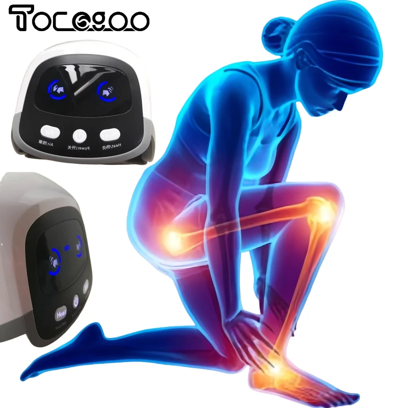 

Auto-Adjusting Knee Massager - Air Pressure + Magnetotherapy for Osteoarthritis Pain & Joint Mobility Improvement