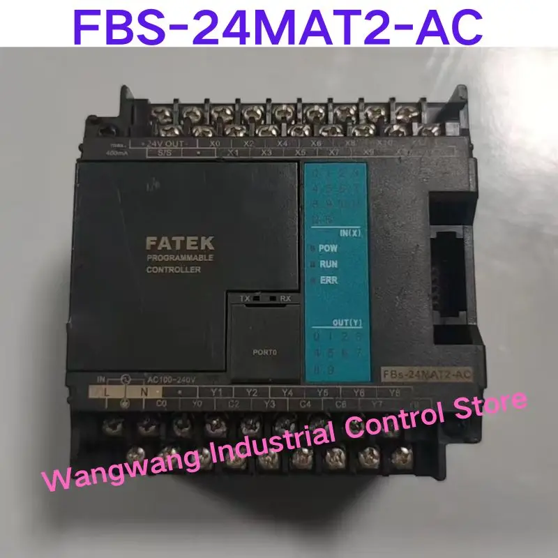 

Second-hand test OK , PLC controller FBs-24MAT2-AC