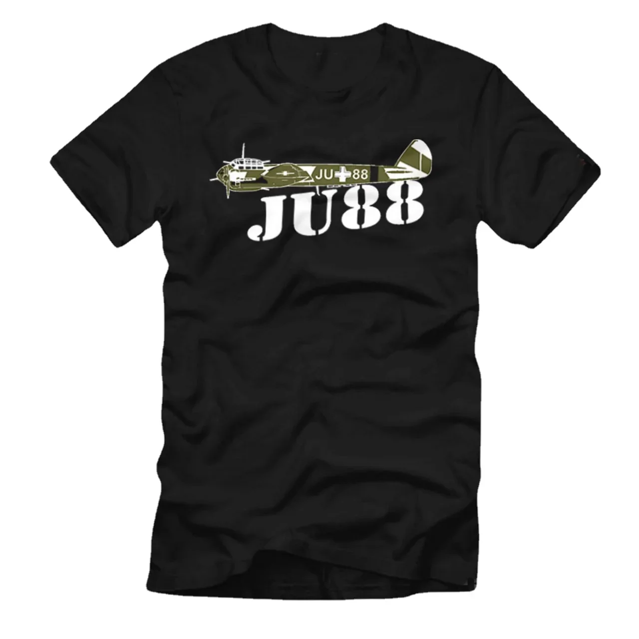 German Air Force Stuka Ju 88 Dive Bomber T-Shirt. Summer Cotton O-Neck Short Sleeve Mens T Shirt New S-3XL