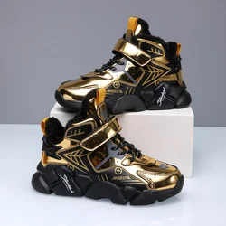 2024 Hot Children Shoes For Boys Designer Children Sport Shoe High Top Teenage Trainers Comfortable Kids Sneakers Boy