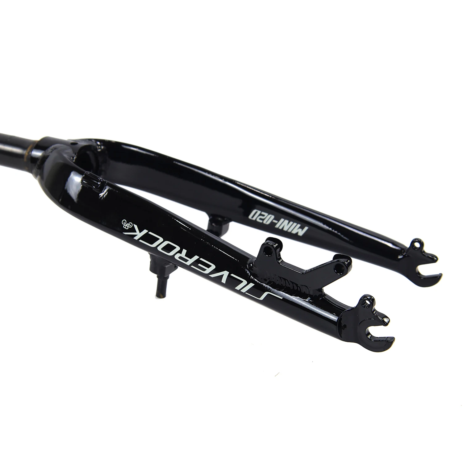 SILVEROCK 02D Alu-Gabel 20' 406 451 Scheibenbremsen-Felgengabel für Mini Velo BMX Fahrrad Starrgabel 1 1/8' 28,6mm – Detail 3