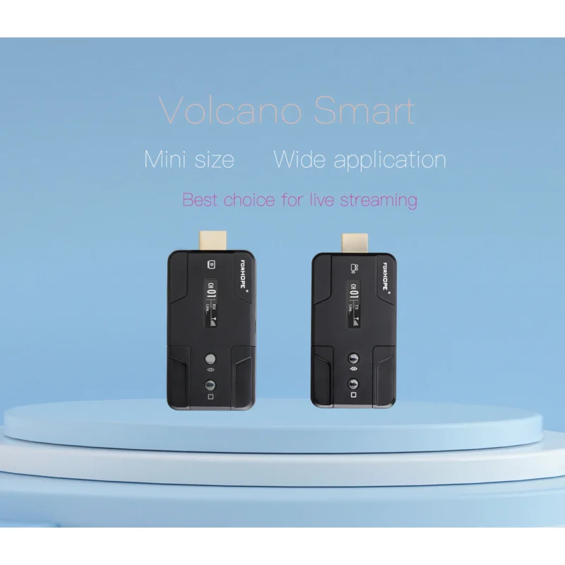 

Forhope Volcano Smart S1 Wireless Video Transmission System Type-C/HDMI Conversion Transmission Mini Transmitter Receiver Kit