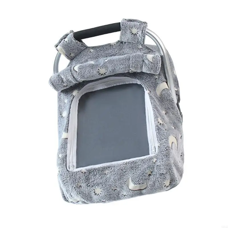 

Baby Carrying Basket Cover Soft and Comfortable Luminescent Flannel Fabric Protective Sleeve Elasticity for Infants