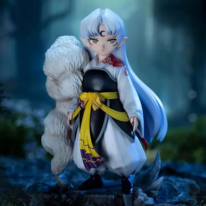 

Фигурка Inuyasha Sesshoumaru GK, лимитированная серия, версия детства. Коллекционная фигурка из ПВХ в коробке, украшение для рабочего стола, подарок