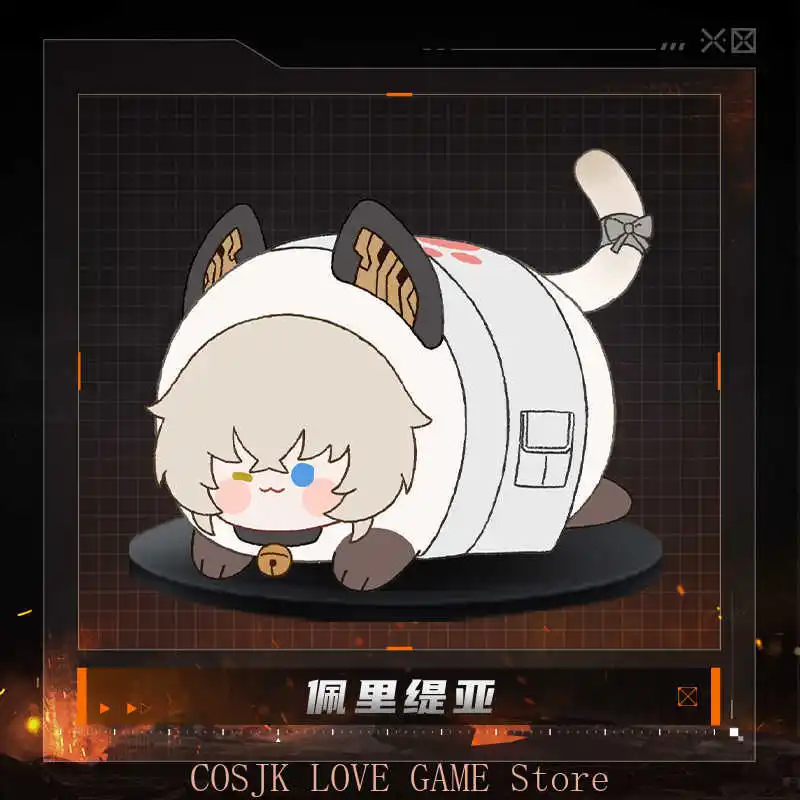 اللعبة الرسمية للفتيات فرونت لاين 2: إكسيليوم فيبلي بيريتيا SSD-62D سابرينا كوسبلاي قطيفة دانغو التميمة نموذج حلية هدية أصلية #3