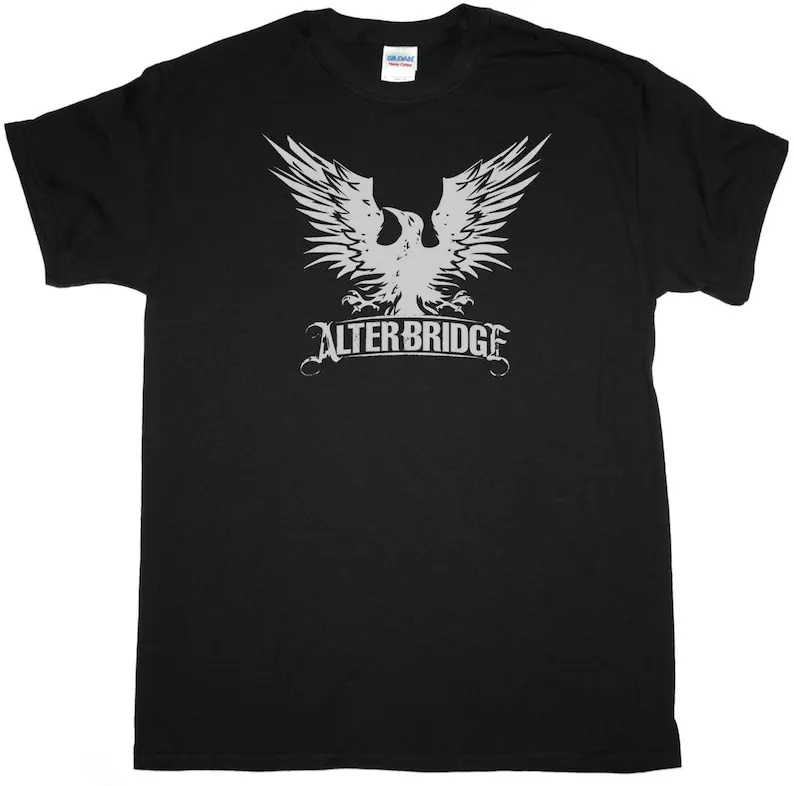 Most Popular Shirt Alter Bridge Blackbird Logo Men's Tshirt Size USA Unisex