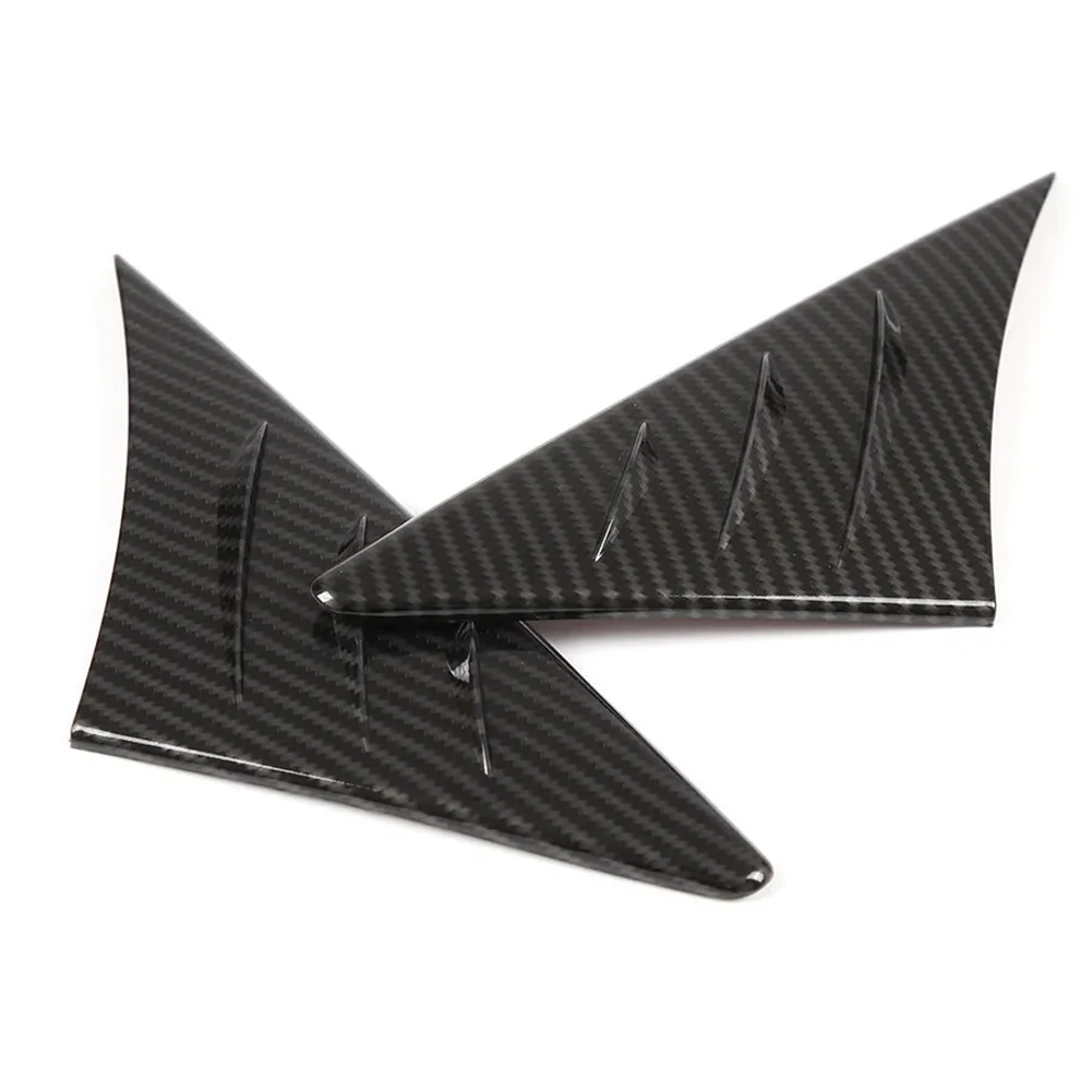 Para Toyota Supra A90 2019 2022 deflectores de fibra de carbono reducen los efectos del viento y mejoran la comodidad mientras conducen