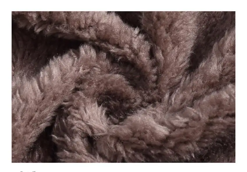 Neue doppelseitige Winter-Daunenjacke für Kinder, Jungen und Mädchen, mittellanger warme Mantel mit Bärenohren-Kapuze. – Detail 22