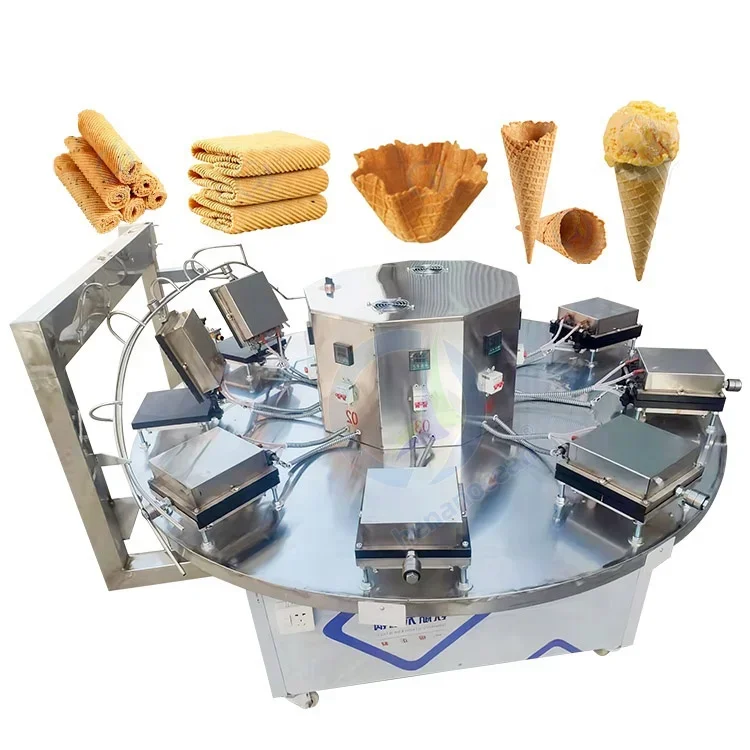 semi automatic production line ice cream cone machine manufacturers