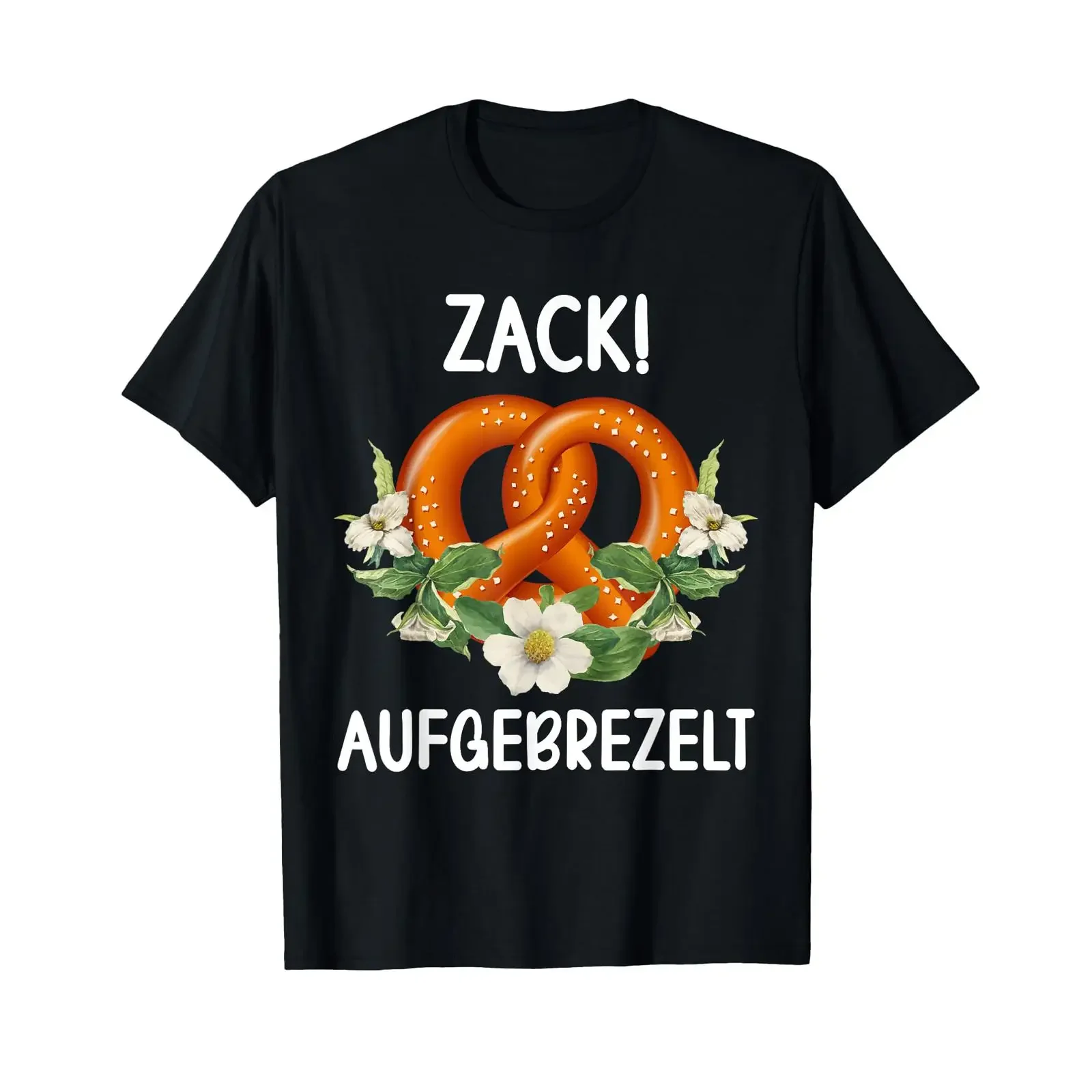 Zack aufgebrazelt Trachten Dirndl Ersatz T Shirt vintage Washed Top For Everyday Wear Breathable graphic homme Casual