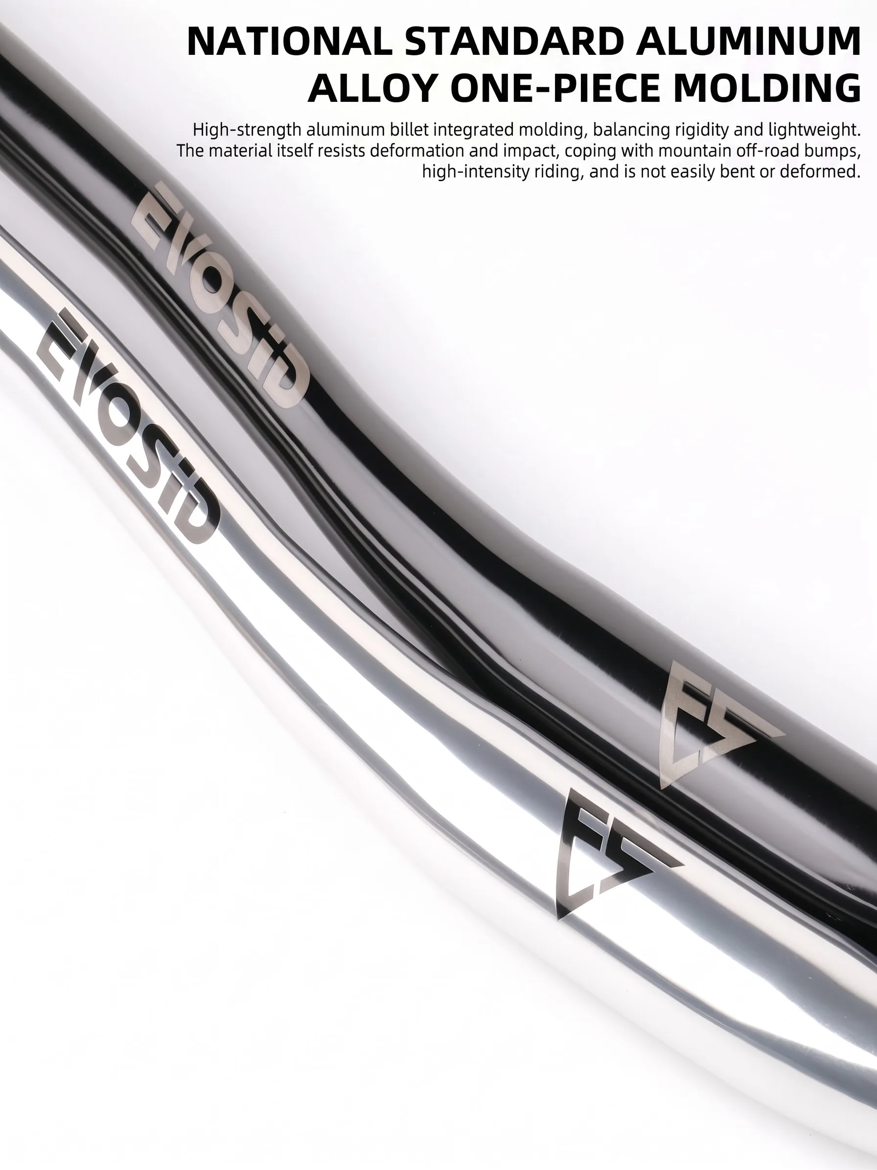 EVOSID Ultraleicht MTB Fahrrad Lenker 31,8mm Fahrrad Riser Bar 800mm Mountainbike Swallow Lenker Aluminium Legierung Fahrrad Teil – Detail 7