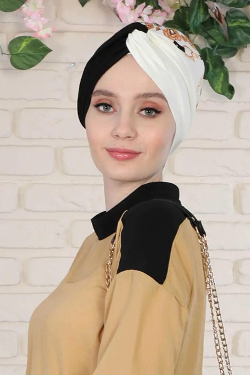 Mihrace Gekamd Bone Drie Kleur