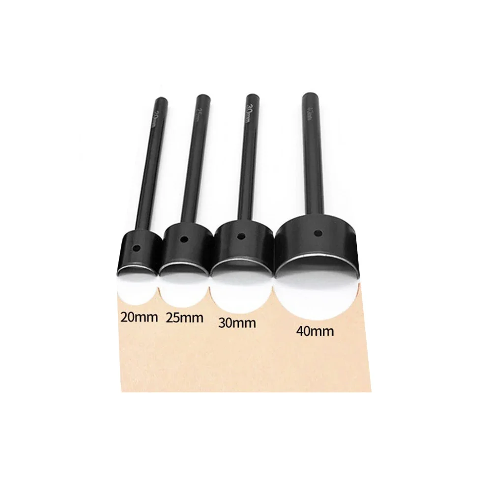 Hand Tool For Leather Half Round Punches Hand Tool Use Arc-shaped Punch Black Color Easy To Use Optional Sizes For Belt Strap