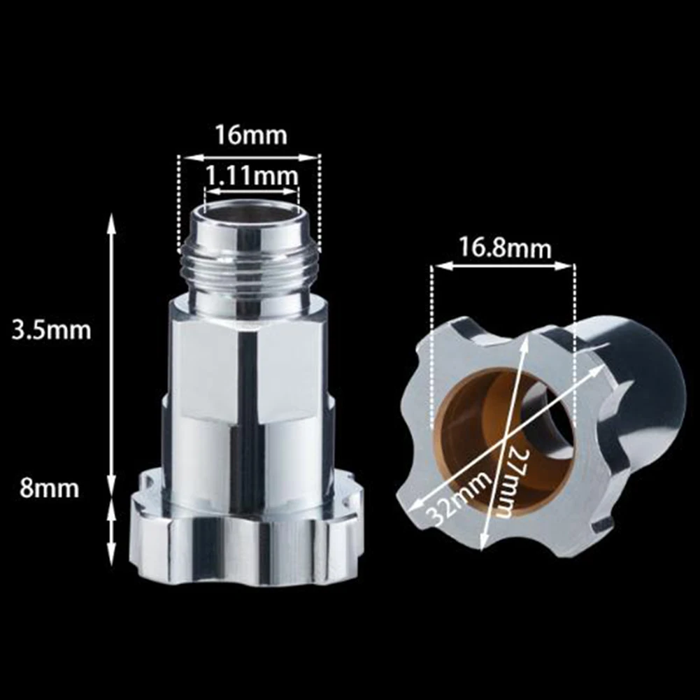 Connecting Paint Spray Pots Aluminum Electrophoresis Adapter Robust Construction Easy Disassembly Features Effective Performance