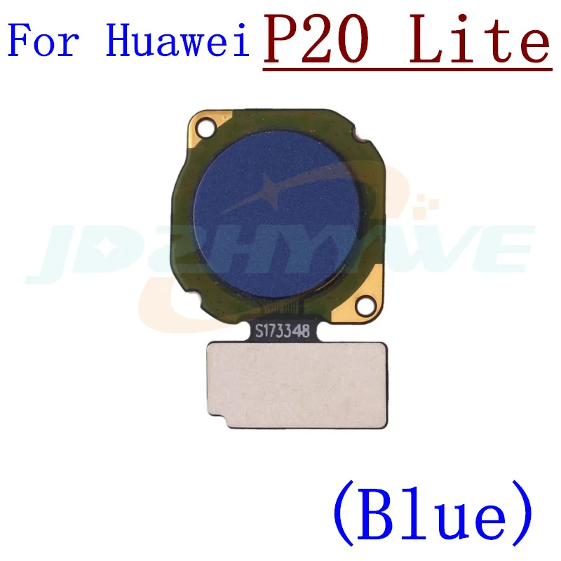 Original For Huawei P20 Pro P20 Lite P20pro P20lite Fingerprint Sensor Touch ID Connect Motherboard Home Button Extension Flex