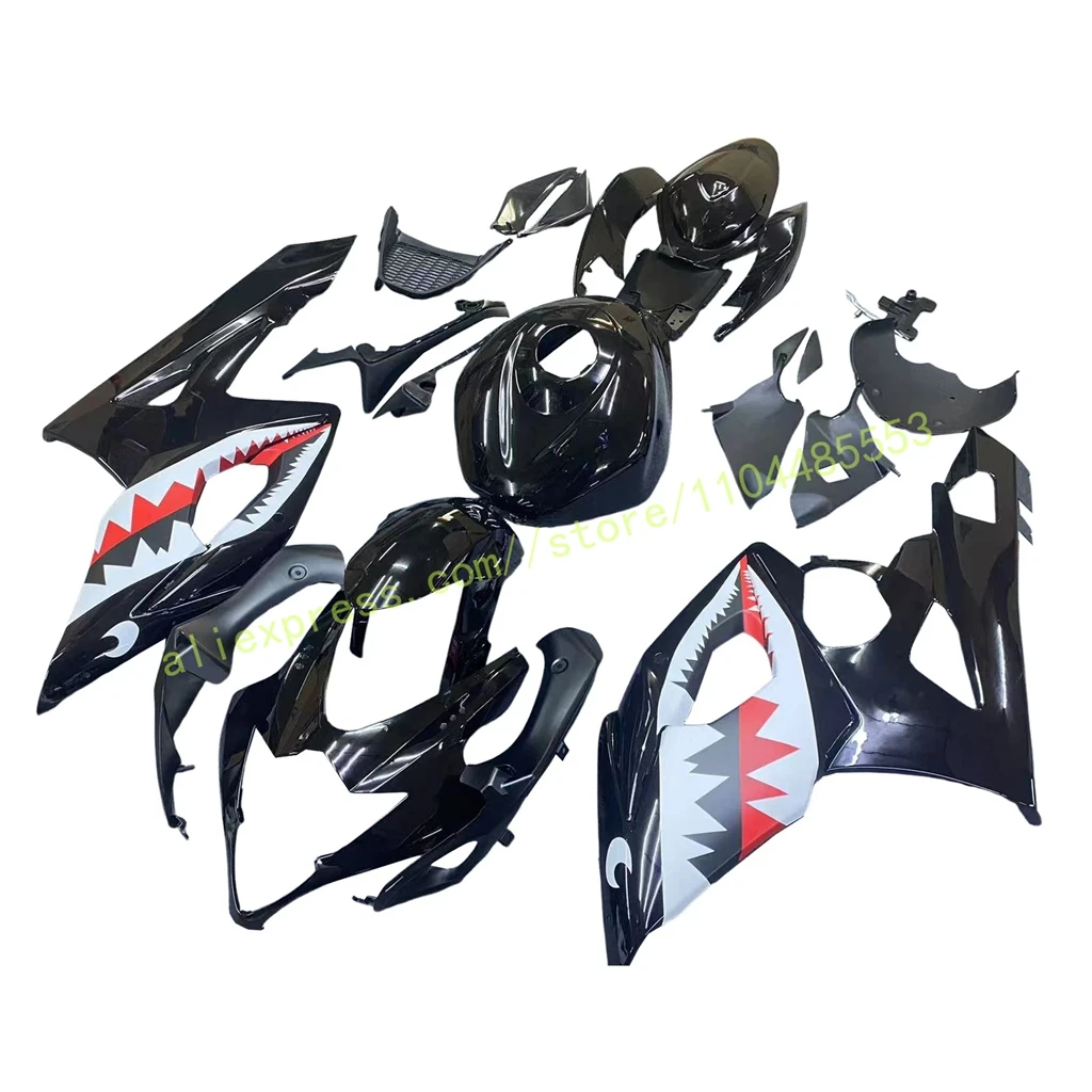 Motorcycle ABS Fairing Bodywork Set For Suzuki GSXR1000 GSX-R1000 2005 2006 K5 K6 Shark Stickers Painted