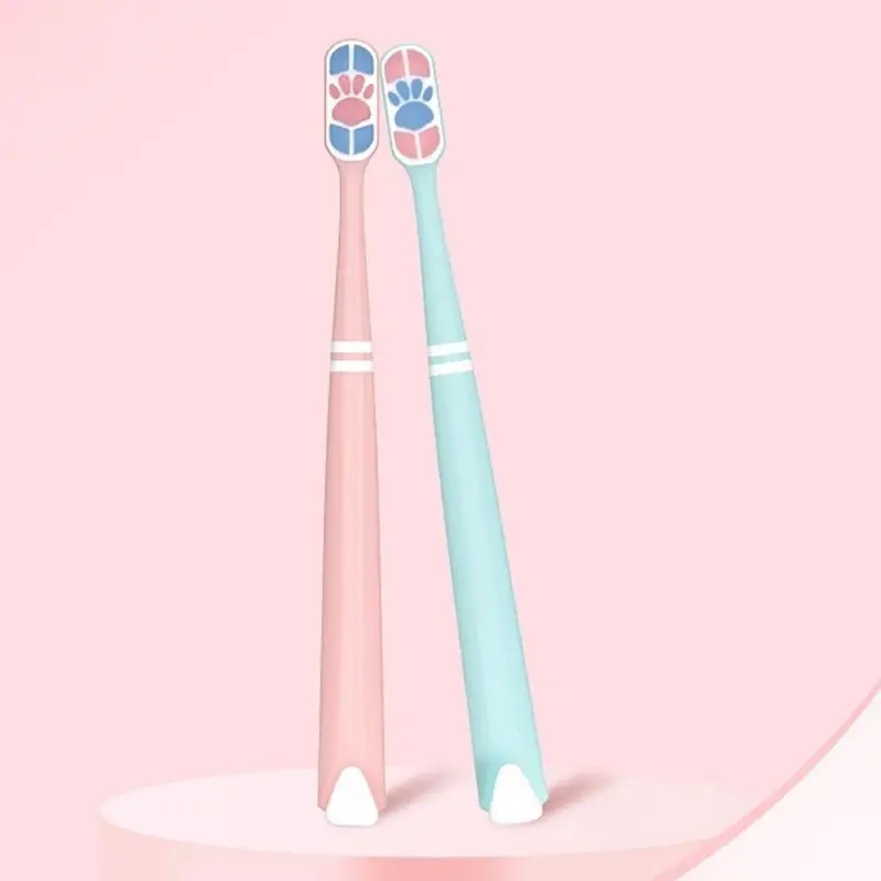 

Мягкая зубная щетка, цвет волос, голова, десять тысяч волос, зубная щетка с кошачьими когтями, семейная, мужская, женская, зубная щетка для пар