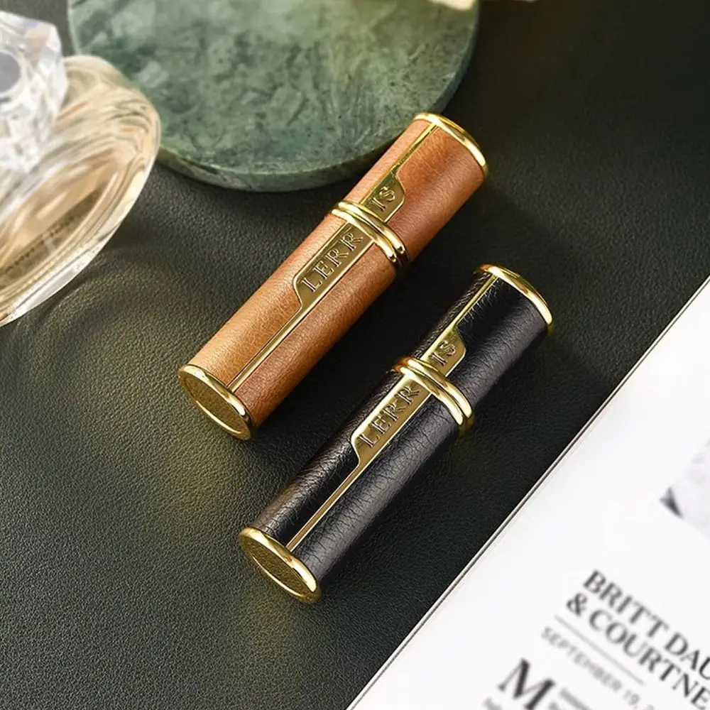 

Fragrance Bottom-filled Bottle Fine Mist Atomizer 5ML Leather Spray Bottle Cologne Moisturizer Self-pumping Atomizer Travel