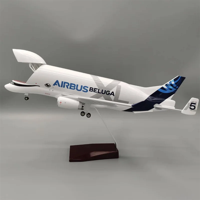 

1:150 Scale Diecast Resin 41cm Airplane Airbus A330-743L SuperBeluga Transport Aircraft No 5 Model Collection Display Toys Fans