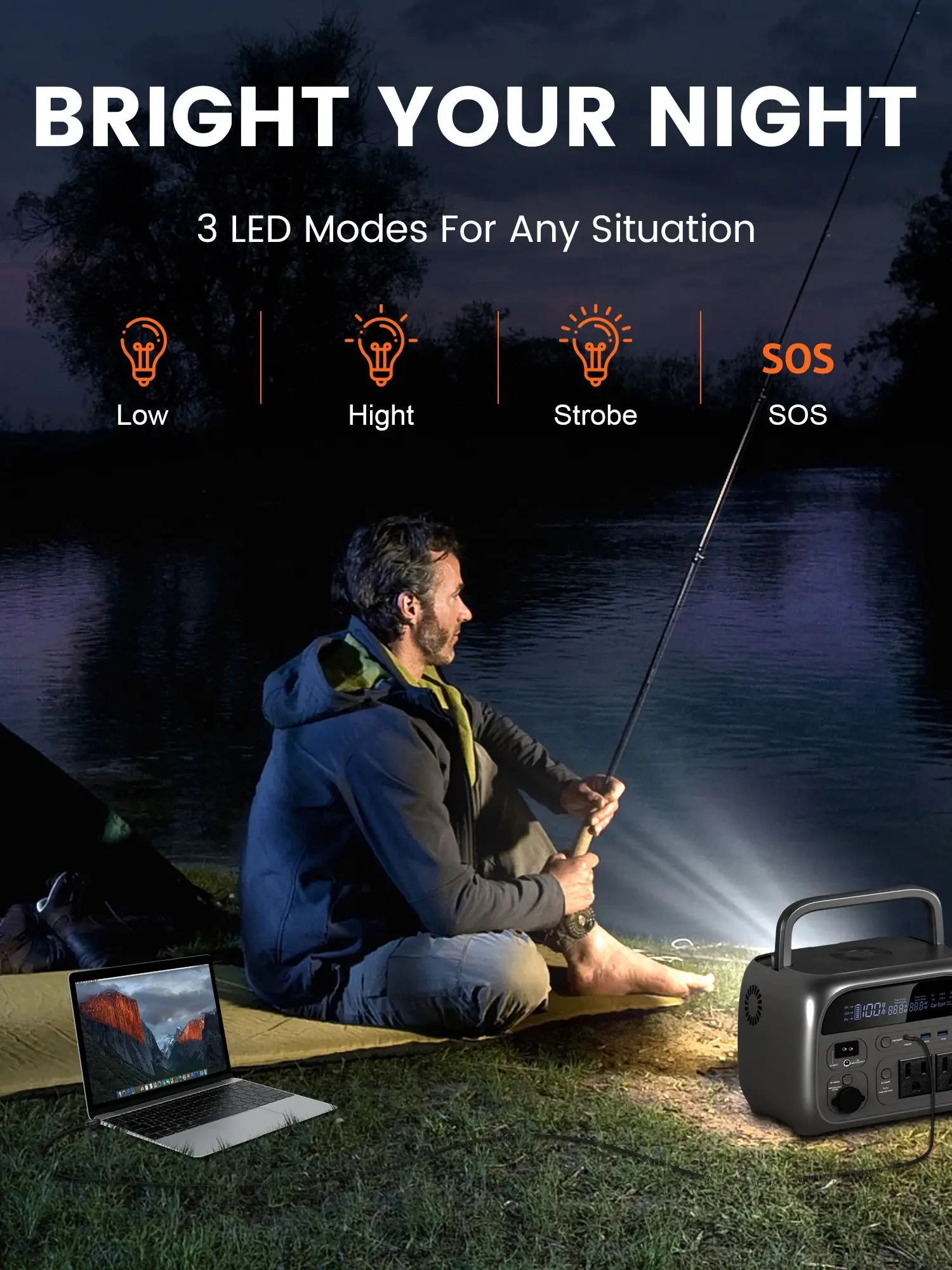 CTOLITY 345Wh/1024Wh/2048Wh Generator Tragbare mobile Stromstation 400W Solarpanel für Outdoor-Camping Energiespeicherung