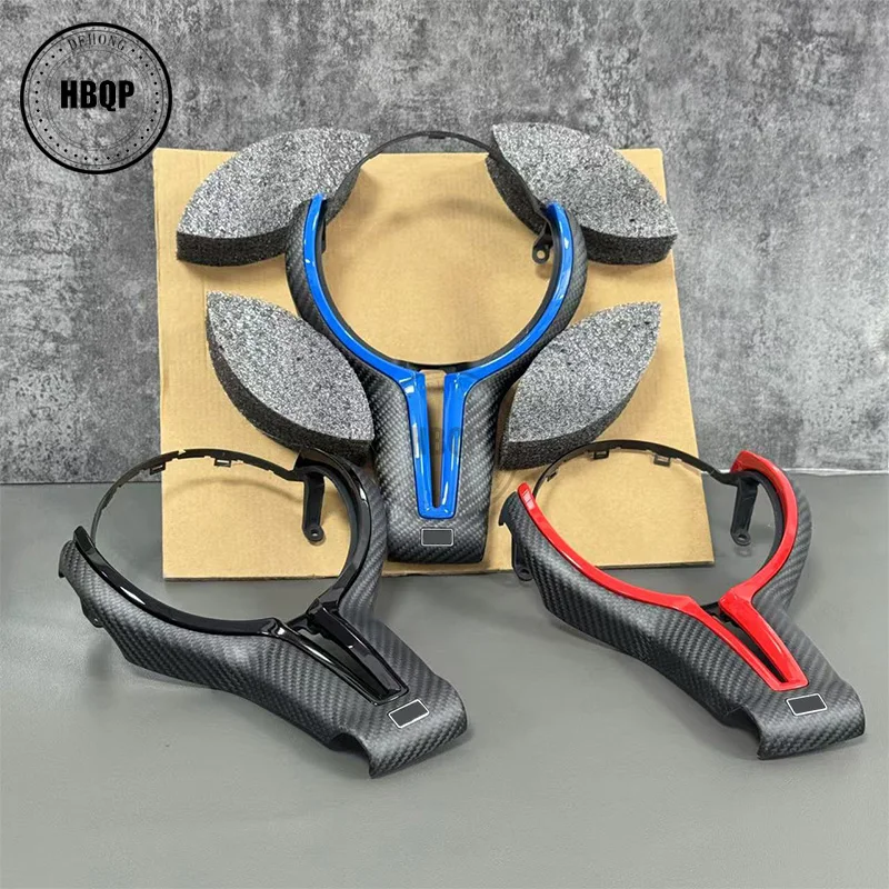 Lenkradverkleidung aus Kohlefaser für BMW M-Serie F80 F82 F10 F06 F12 F13 F15 F16 M-Sport F20 F22 F30 F31 F32 F33 F36