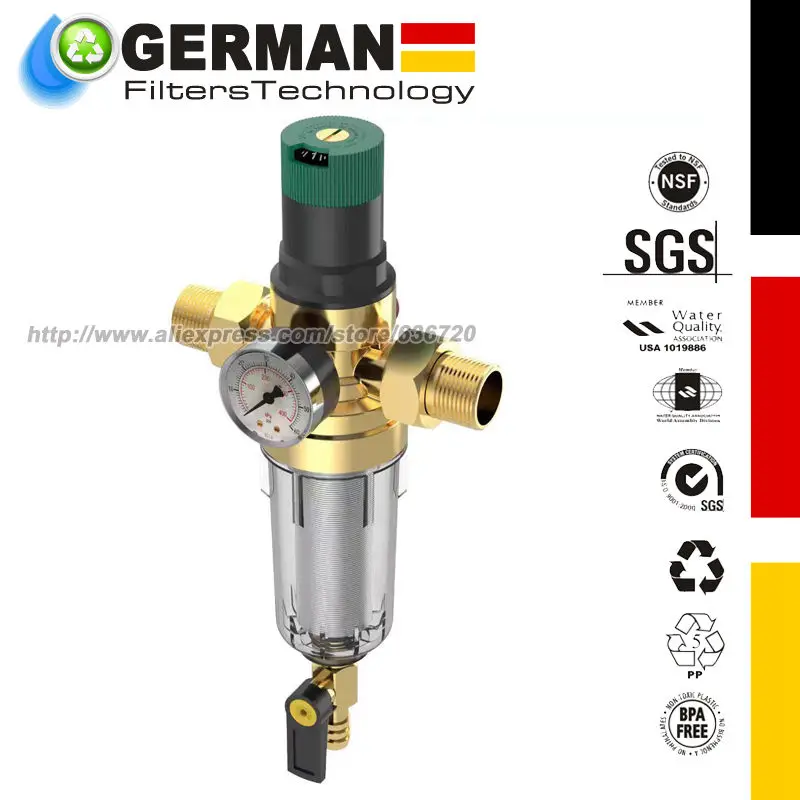 All-in-One Water Pressure Regulator & Filter Kit product image