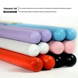 Baquetas de tambor de madera 5A multicolor para principiantes