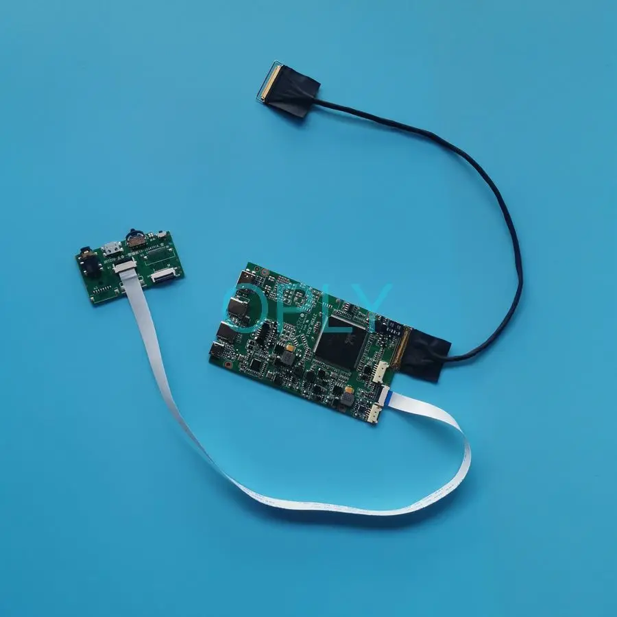 For N173DSE N156DCE N133DCE N133DSE 4K Controller Driver Board Kit DIY EDP 40-Pin Screen 3840*2160 3840x2160 Mini-HDMI USB-C 3.0