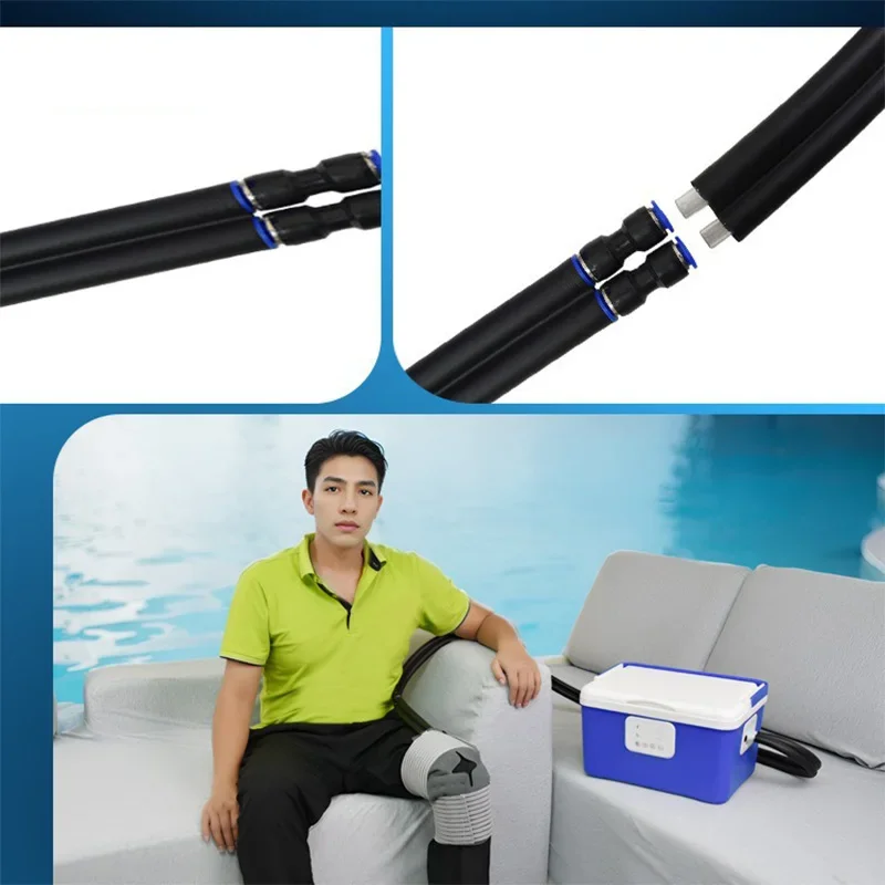 Ice Therapy Machine with Cryotherapy Function, Sports Recovery Cold Compressor, Ice Compression Therapy System