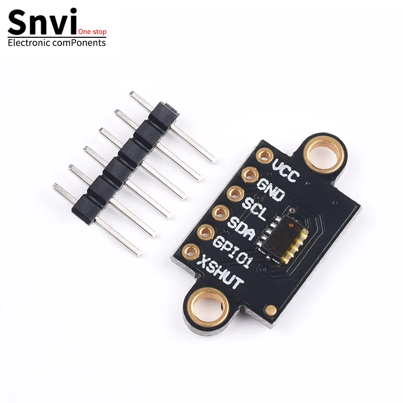 VL53L0X Time-of-Flight (ToF) Laser Ranging Sensor Breakout 940nm GY-VL53L0XV2 Laser Distance Module I2C IIC 3.3V/5V