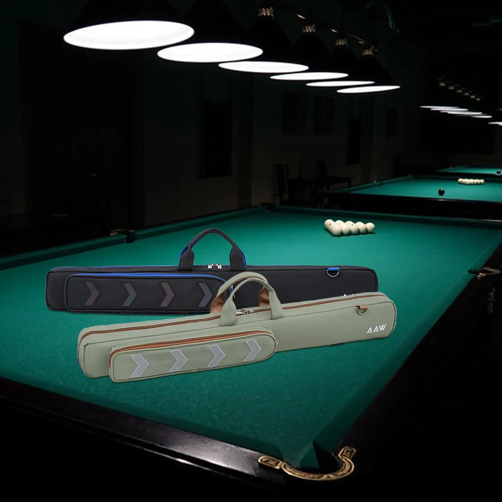 

Pool Stick Cue Case Lightweight Versatile Portable Handle Carrier Cue Pouch