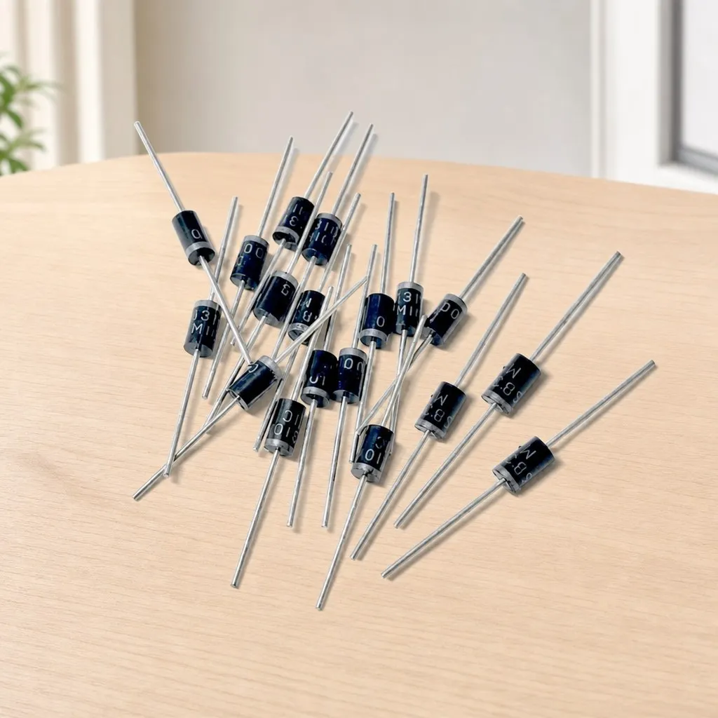 100-500PCS 1N4007 Rectifier Diode 1A 1200V DO-41 IN4007 DIP Electronic Component