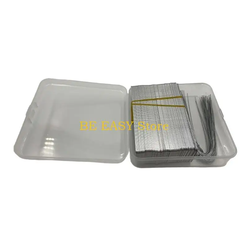 

E28F 100 шт. алюминиевые этикетки для растений, двусторонние надписи на металлических этикетках для растений, этикетки для для